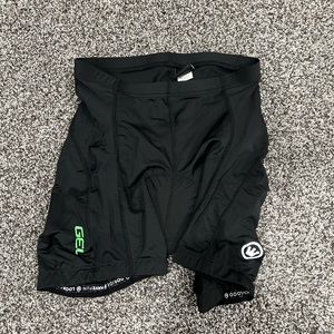 Padded biking shorts
